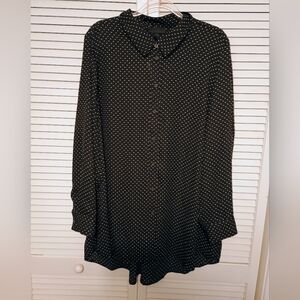 Plus size Polka dot blouse 5